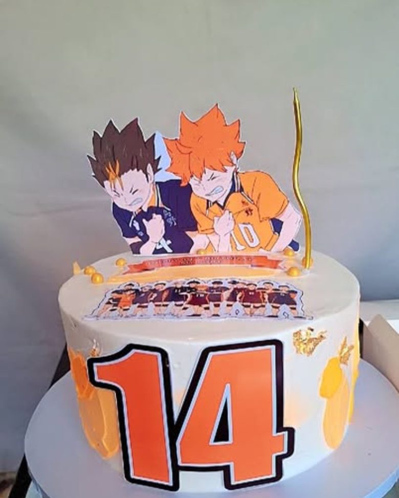 Anime Hero cake by Niquas Cake Tales